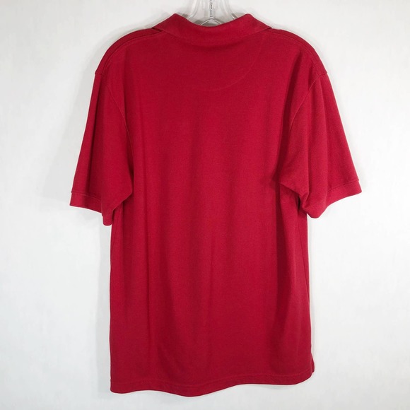 Disney Parks‎ Small Polo Shirt Red Embroidered Mickey Mouse Short Sleeve 690 - Picture 2 of 6